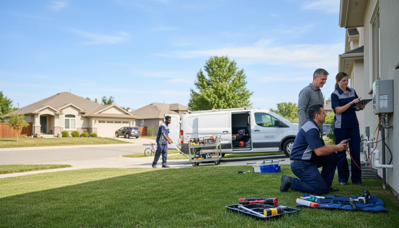 Tankless water heater service in Rush Valley, UT